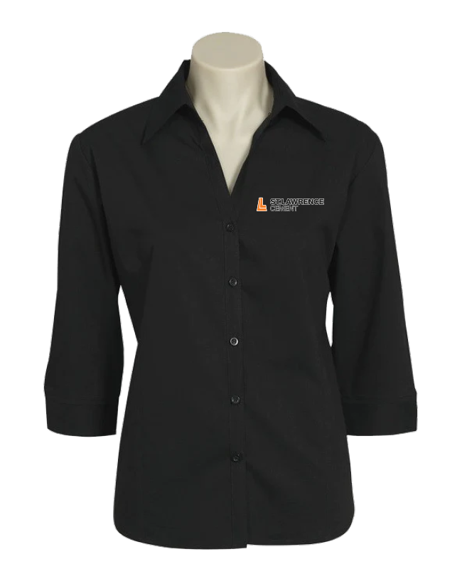 ST.LAWRENCE CEMENT - LB7300 Chemise Metro M.3/4 Femme* - BR. 14244 (AVG)