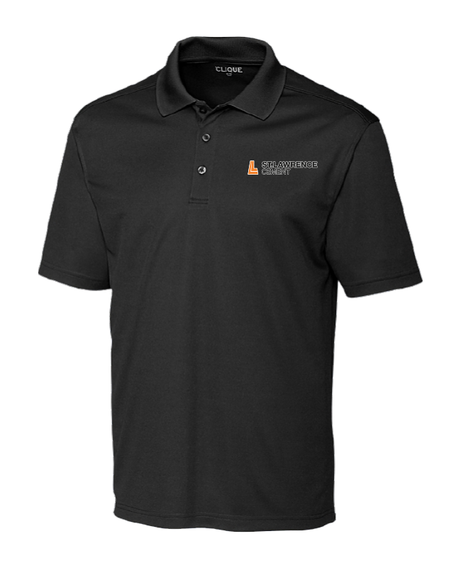 ST.LAWRENCE CEMENT - MQK00075 Polo piqué Spin homme - BR. 14244 (AVG)